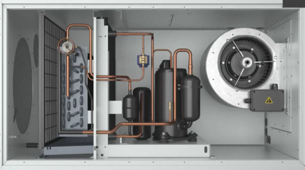 Dantherm CDP 175 (380В) с водоохлаждаемым конденсатором