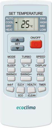 Ecoclima Frost Line ECW-AX09/FB-4R1 / EC-AX09/F-4R1